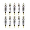 Bicycle Valve Core Stem Removable Presta Silver Bike Replacement Brass Tubeless Core Remover Tool for Tubeless for Road MTB Bike