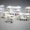 N Scale 1:500 Villa Building Assembling Model Outland Realism Scene Sand Table Buildings Model Dollhouse Building Model