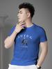 European Station 2025 Summer New Half-Sleeve T-Shirt Trendy Embroidered Rhinestone Round Neck Top Men's Short-Sleeve T-Shirt