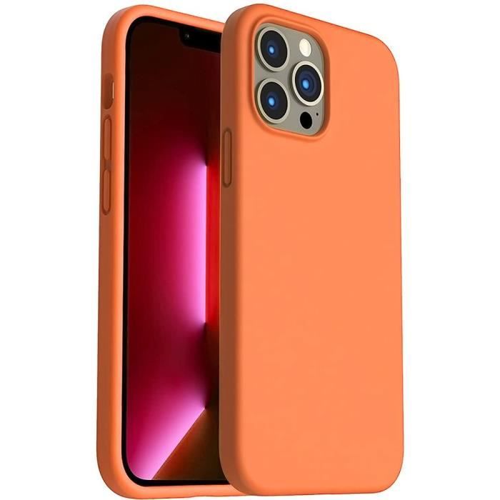Coque Silicone - PROSHOP® - iPhone 13 Pro - Ultra Fin - Toucher Doux - Chargement Sans Fil