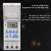 Guide Rail Type Time Control Switch 220V Digital Timer Switch Weekly Programmable Time Relay Control Timer 16 Groups of Settings