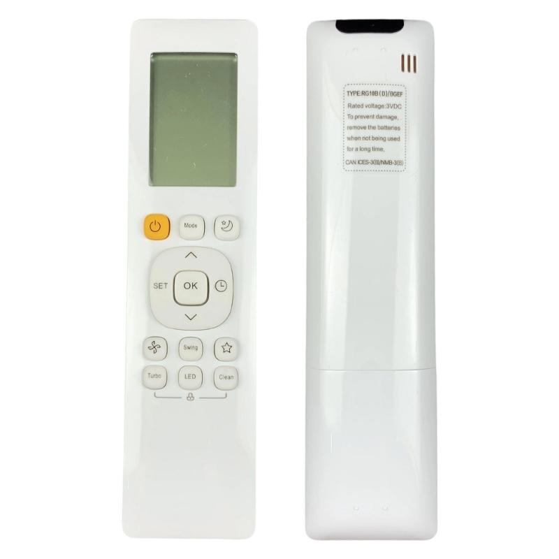 Air Conditioner Remote Control For RG10B(D) BGEF Models For Precise Temperature Controller