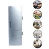 Mini Refrigerator USB Hot Portable Car Freezer Cold Cup Cooling Pad Mini Fridge Refriger Cosmetics Fridge Electric Cooler Warmer
