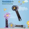 Portable Transparent Yellow Duck Fan with Silent Strong Winds & Seven-Color Lights
