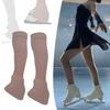2 Eiskunstlauf Beinwärmer, Schützer und Socken für Winteraktivitäten.