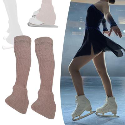 2 Figure Skating Leg Warmers, Protectors And Socks for Winter Activities.