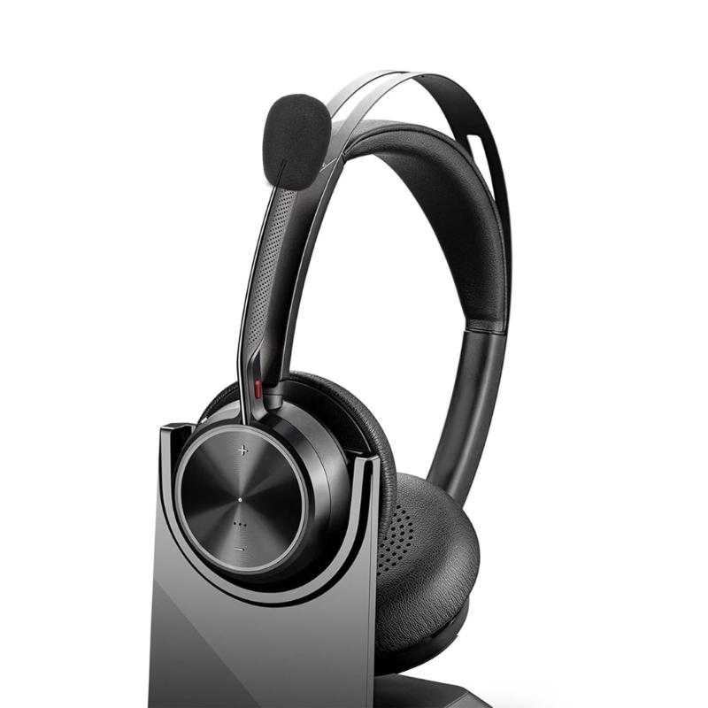 Replacement Earpads Ear Pad for Poly 4310/4320/UC2 Headphones Ear Cushions Earmuffs Ear Cover with Mic Form Cover