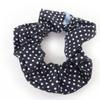 Pristine PRADA hair accessory Triangle logo Tessuto dot pattern scrunchie 1IF015 Used