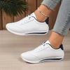 Spring Casual White Sneakers for Women – Trendy Versatile Athletic Shoes, Korean Style Students' Fashionable Footwear, Autumn New Arrival