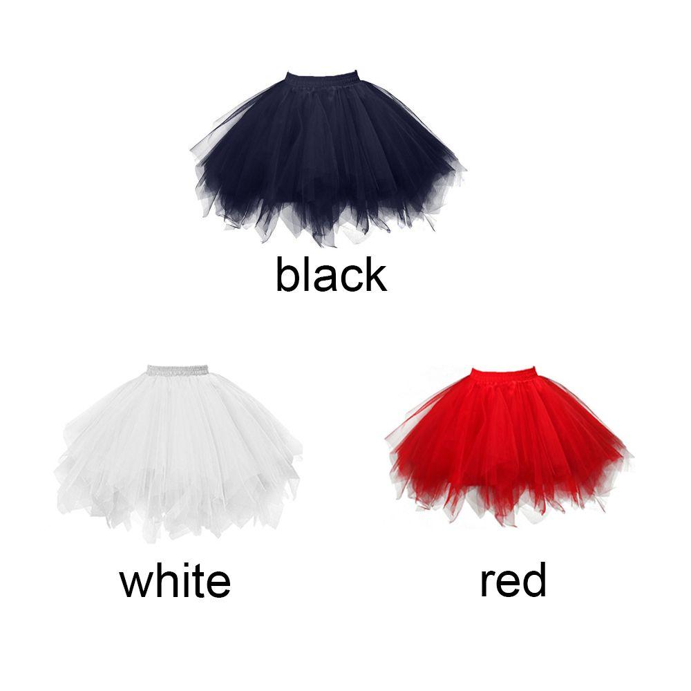 Jupon pour femme à 2 épaisseurs, Robe de princesse pour soirée dansante, Robe de ballet, Jupe en tulle, Jupe tutu
