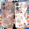 For Motorola Edge 40 Neo Case Soft Transparent Silicone Bumper Shockproof Cover For Moto Edge40 Neo Edge40Neo 5G XT2307-1 Fundas