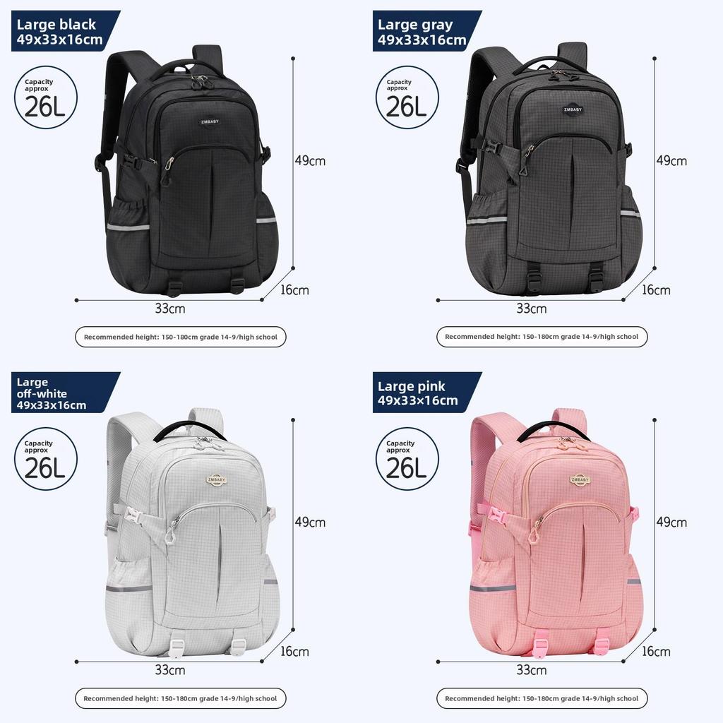Sesame Baby Large Capacity Nylon Travel Backpack With Breathable Straps For School And Outdoor Use