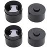 2PCS Nail Glue Storage Jar Portable Leakproof Vacuum Sealing Lash Extension Jar Black