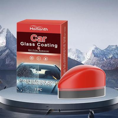 Power Magic Glasbeschichtung Konzentriertes Wasserabweisendes Fleckenentferner Windschutzscheibe Ölfilm Autoreinigungsset Glasreinigung Maus