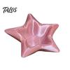 PLA Jewelry Organizer 3D Printed Star Storage Tray, Shape Decorative Five-pointed Elegant Plate Desktop Organizer, Trinket Dish for Dressing