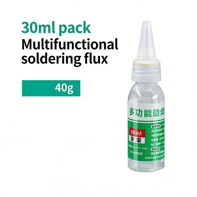 

1/2Pcs 30/50/100/200ml Rosin Core Flux Liquid Soldering Flux For Electronics Repair Battery Electrode Stainless Steel & Nickel
