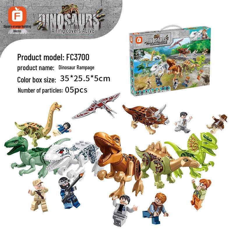 Tyrannosaurus Rex Battle Adventure Building Blocks Toy - FC3700 Series
