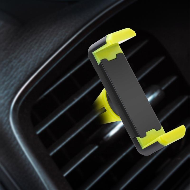 Universal Car Phone Holder Easy Install Air Vent Mount Clip Shockproof Car Phone Stand for Daily Driving Use