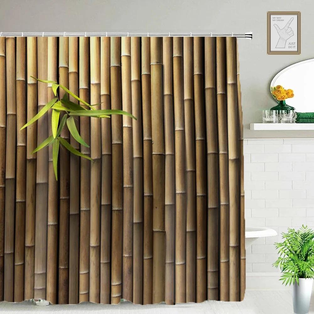 Refreshing Spring Scenery Shower Curtain Waterproof Landscape Shower Curtain With 12 Hooks Bathroom Decor Bathroom Accessories