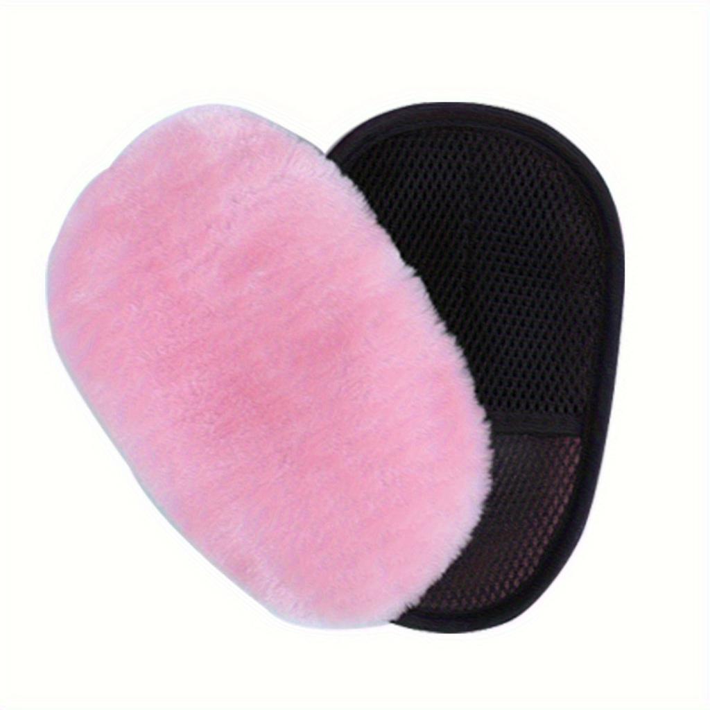 1PC Car washing gloves, wool velvet thickened car wiping gloves, car waxing gloves, bear paw car wiping cloth cleaning tools