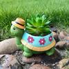 Schildkröte Blumentopf Dekoration Hohe Haltbarkeit Wasserdicht Cartoon Nette Schildkröte Tier Sukkulenten