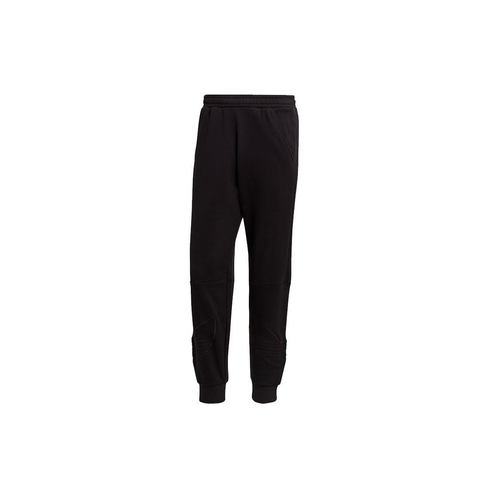 Adidas Originals Tricolor Trefoil Sweatpants Men Bottoms Black H13452