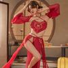 Hanfu Sexy Underwear Red Belly Pocket Court Princess Ancient Costume Princess Sexy Ancient Women's Ancient Bedclothes