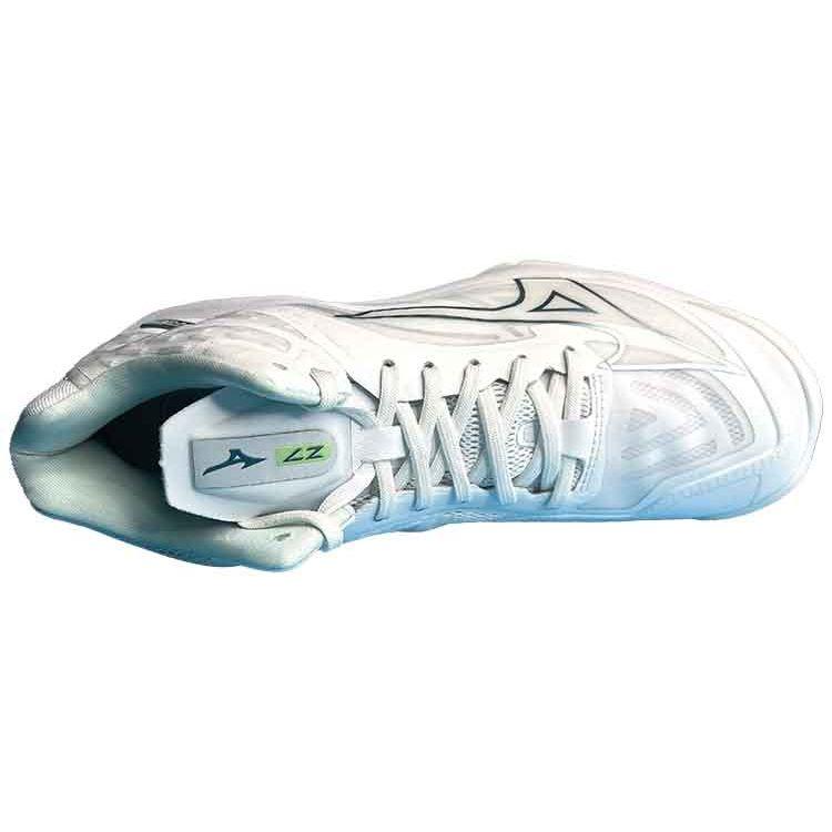 Mizuno Wave Lightning Z7 Comfortable Versatile Durable Breathable Mid-Top Training Shoes Unisex Training Shoes White V1GC225037