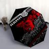 1pc RAMMSTEIN WORCESTER Automatic Open, Windproof, Compact Travel Umbrella, Gift for Birthday, Christmas, Business 93003