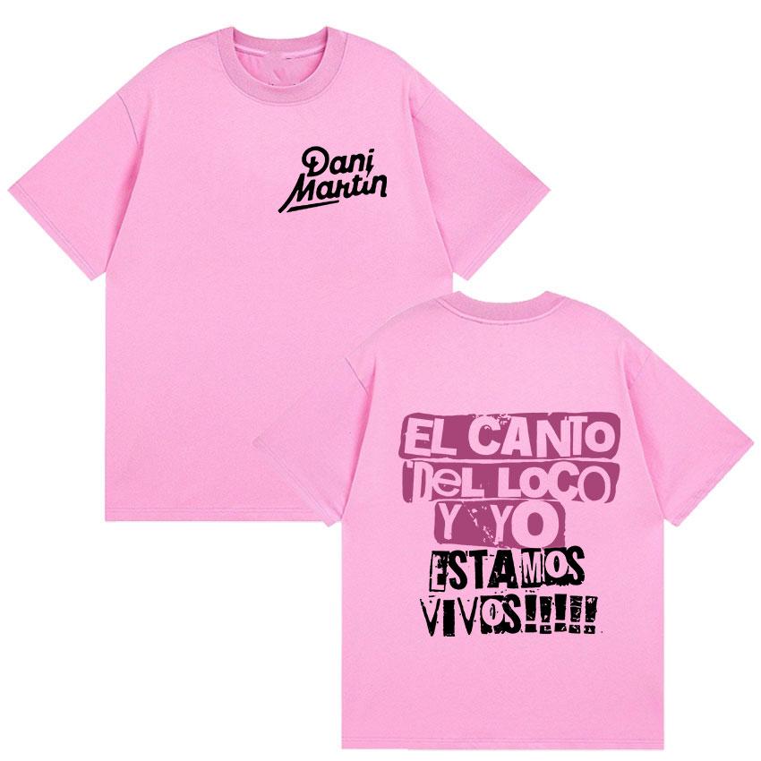 Rapper Dani Martin Tour Album 2026 Print T Shirt Men Women Pop Clothing Short Sleeve Tshirts Retro High Quality Fashion Tshirt