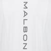 MALBON GOLF Mock Neck Performance T-Shirt White (Man)