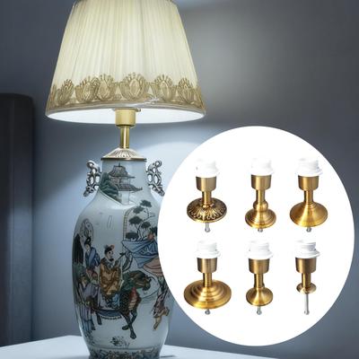 Support de Lampe de Bureau Base à Vis E27 Remplacement d'Ampoule Métal Robuste Bricolage Accessoires de Luminaire Lampe de Table pour Lampe de Table