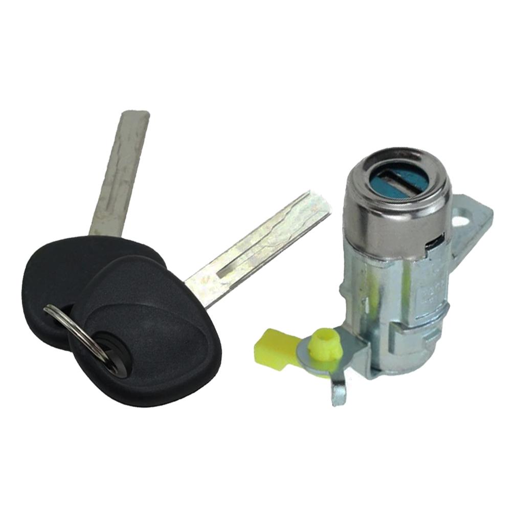 LH Front Driver Side Door Lock Cylinder with 2 Keys for Hyundai For Accent 2012 2013 2014 2015 2016 2017 1.6L 81970 1RA00