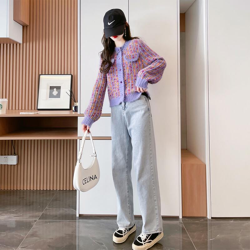 

IMAGINEX Women s Geometric Pattern Long Sleeve Jacket One Size