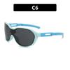 Kids Foldable Sunglasses for Outdoor Sports Windproof Protective Goggles with UV400 Protection for Children's Cycling