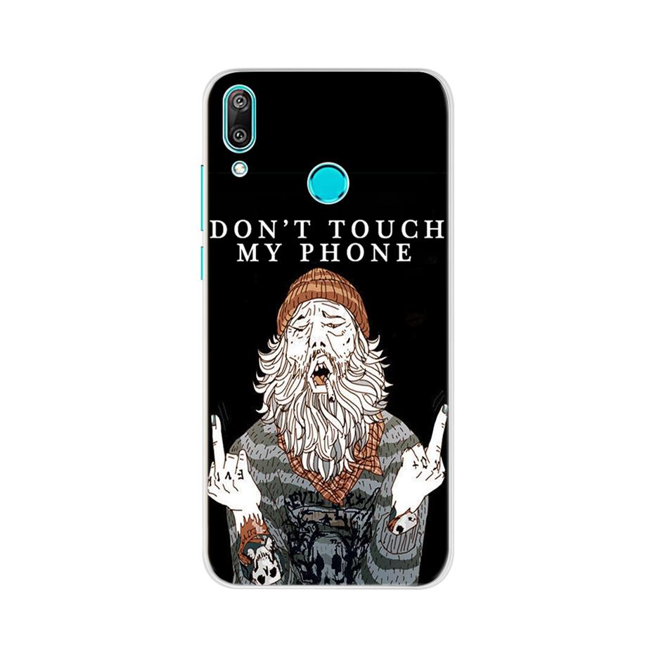 For Huawei Y7 2019 Case Silicone Cartoon TPU Cover Phone Case For Huawei Y7 2019 DUB-LX1 DUB LX1 LX2 LX3 Y 7 Prime Pro 2019 Case