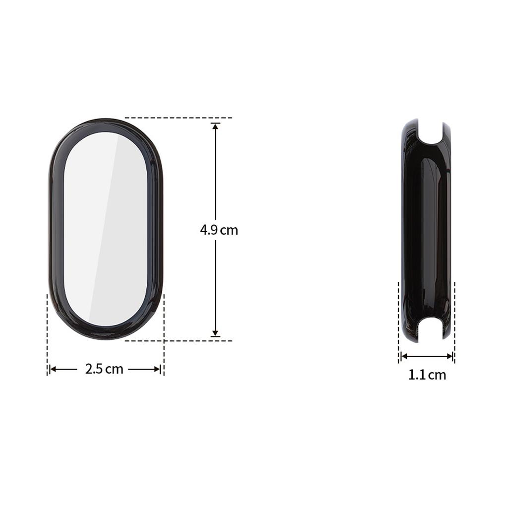 For Xiaomi Mi Band 10 Full Cover PC Case For Xiaomi Mi Band 10 Screen Protector For Mi band 10 Protective Case TPU Watch Case
