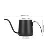 Fine Pointed Spout Gooseneck Coffee Kettle NonStick Coating Pour Over Kettle  Coffee Making