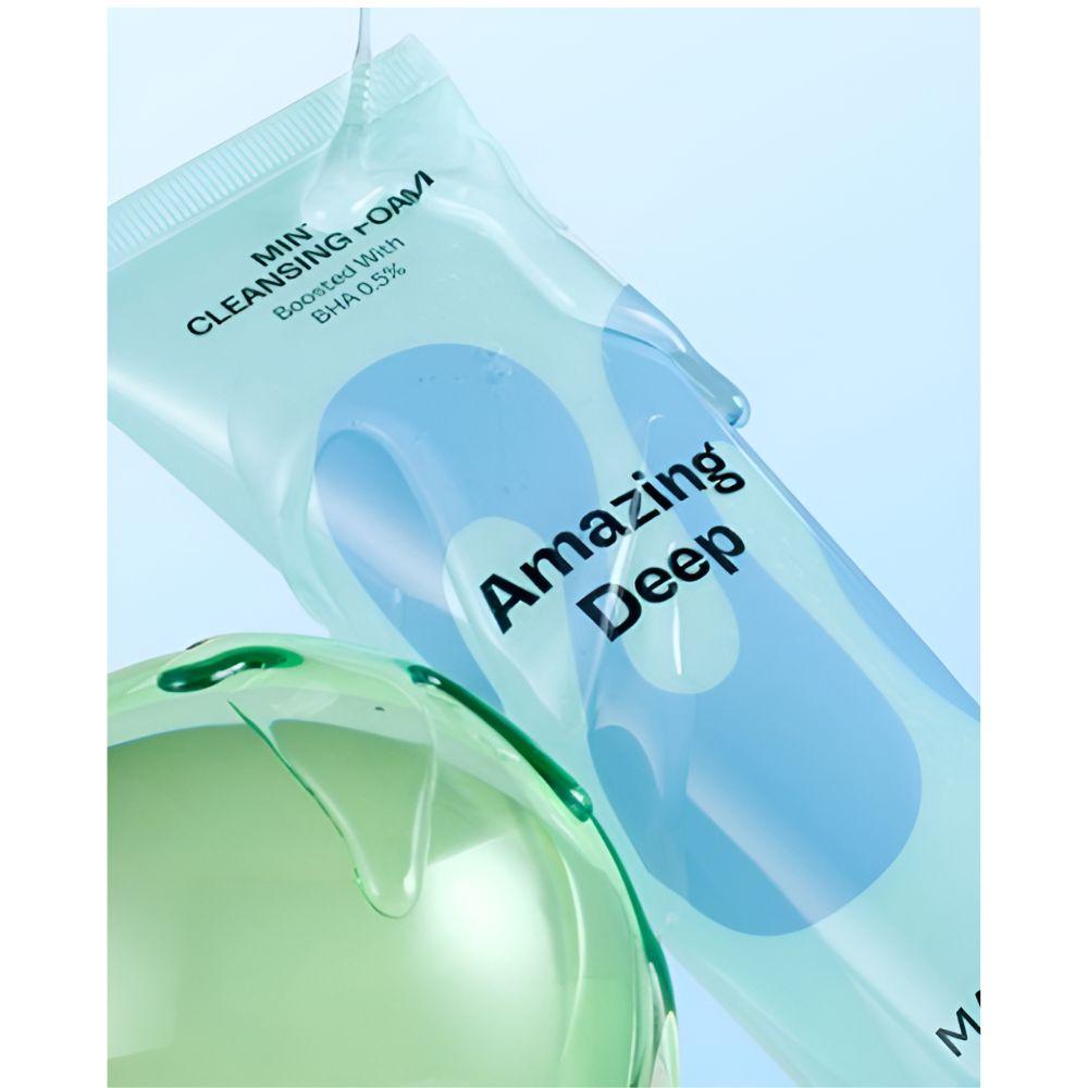 Mamonde Amazing Deep Mint Cleansing Foam Deep Pore Refreshing Facial Cleanser 120ml