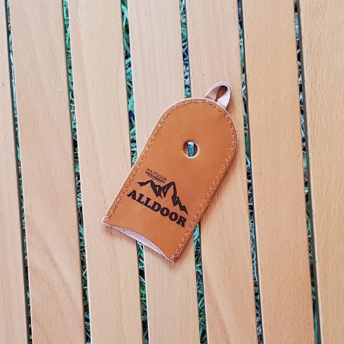 ALLDOOR Skillet Cover, Messtin Cover, Genuine Leather, Camel, Made In Japan, Frying Pan, Outdoor, Camping, Camping Gear, Kitchen Supplies