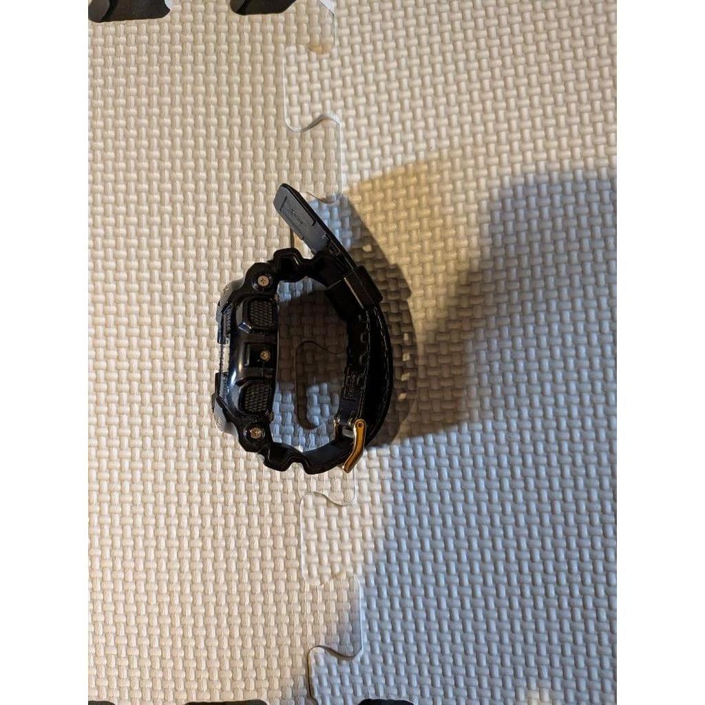 Used CASIO G-SHOCK Watch Body Black Gold Dead Battery