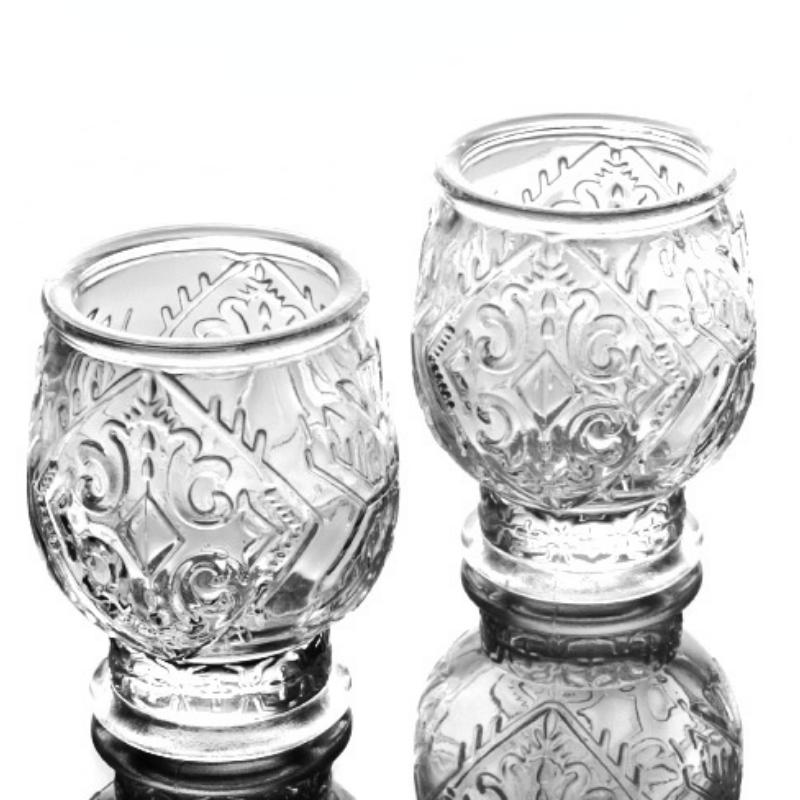 

1 piece 270ml abstract glass artistic wine glass whisky whisky brandy vodka classic cup;