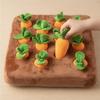 Carrot Pulling Toy Montessori Cuddly Board with Carrots GentlePull for Young Children,