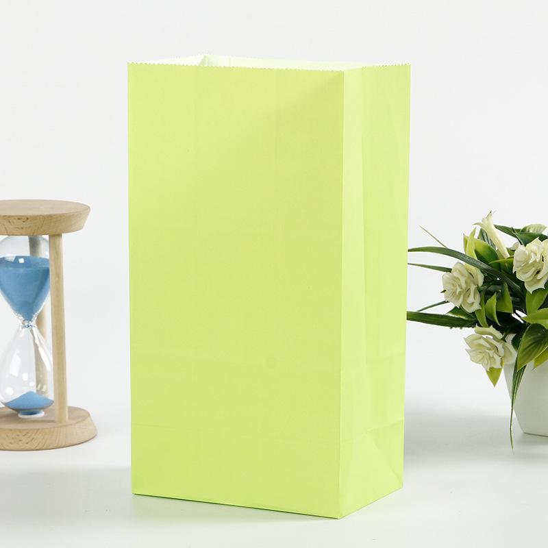 Colorful Disposable Paper Bags for Candy, Popcorn, Chestnuts, and Party Treats