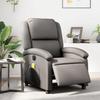 VidaXL Electric Reclining Massage Armchair, Relaxation Chair with Adjustable Backrest and Footrest, Salon Seat 3204261