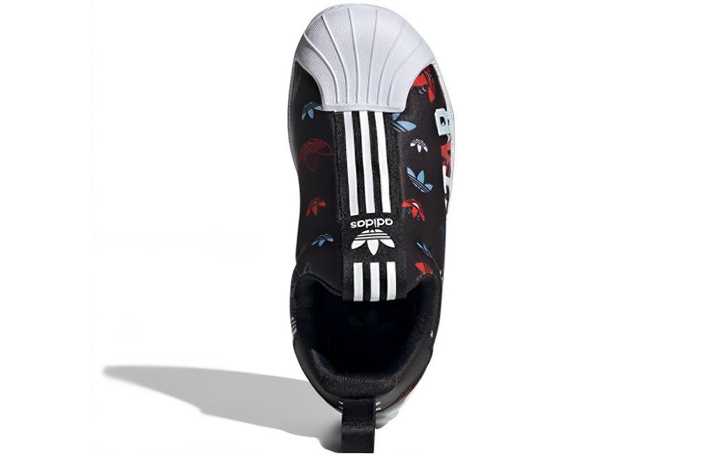 Adidas Originals SUPERSTAR 360 X C Low Top Kids' Skateboarding Shoes Black White Red Children Aged 3 7 Years Old FW0711