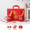 Wedding Couple Toothbrushing Cup Set