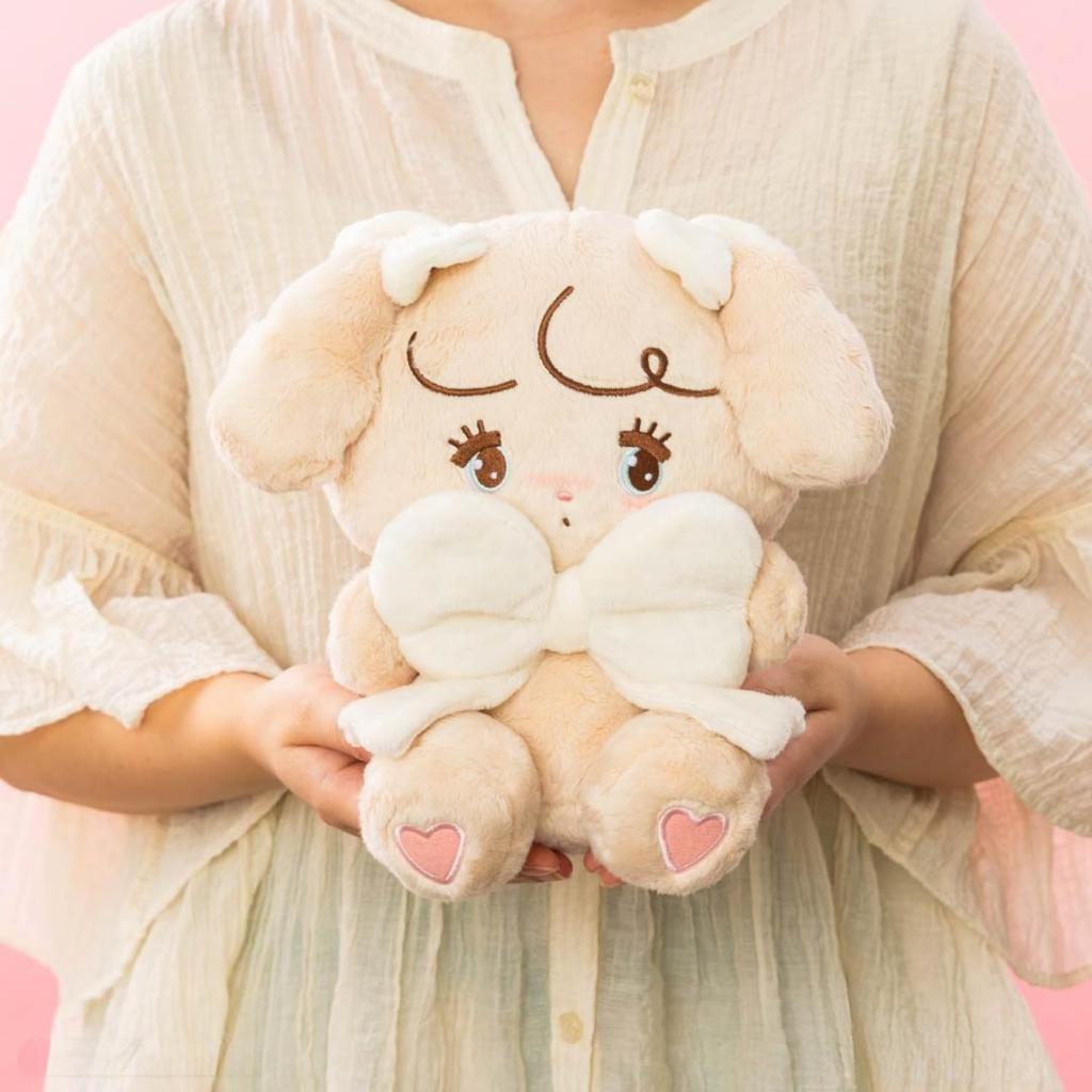 Mikko Characters Hug Ribbon Plush 5 20cm Toy, Types, Approx. (Nuts)