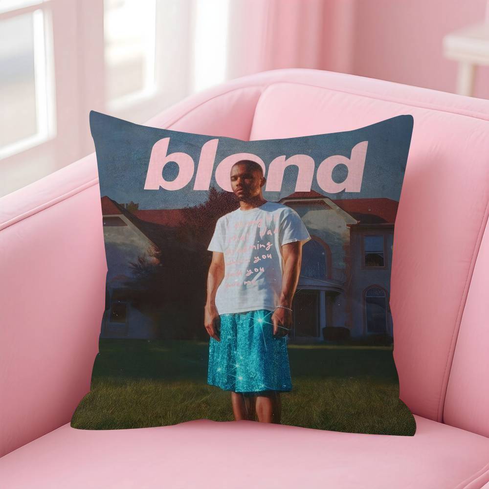 Modern Racing Blond Frank Ocean Cars Rap Hypebeast Pillow Anime Pillow Sofa Bed Head Pillow Cover Cushion Cover 45x45 Cm Fashion
