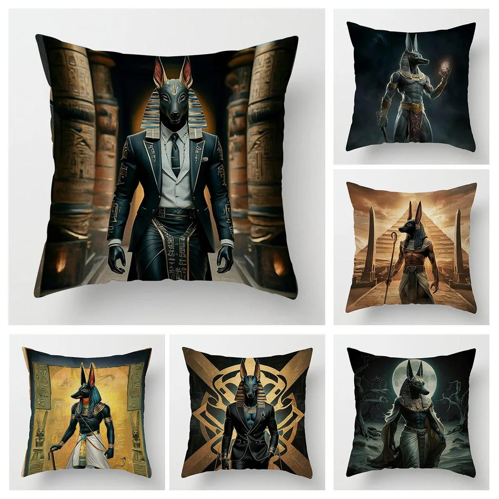 Modern Decorative Cushion for Home Living Room Decor Throw Pillow Cover 45*45 40x40cm 60x60cm 45x45cm 50x50cm Egypt pharaoh